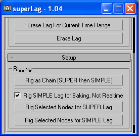 Picture of SuperLag Setup Rollout