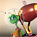 Old test pose for the Max Monkey short I was working on in 3dsmax.