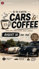 SiSi Caffe Cars and Coffee